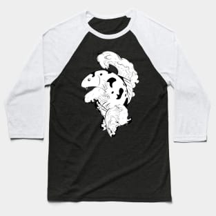 Koi fish for Inktober Baseball T-Shirt